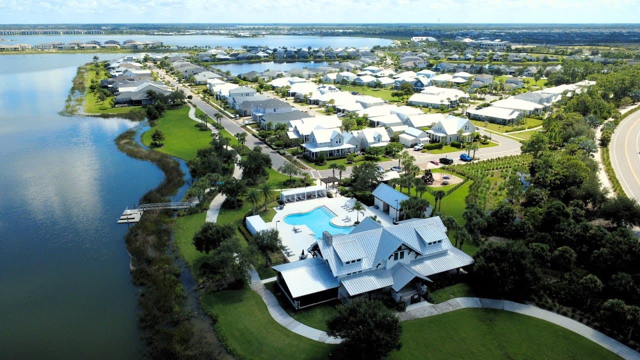 Lake Timber neighborhood in Babcock Ranch, FL