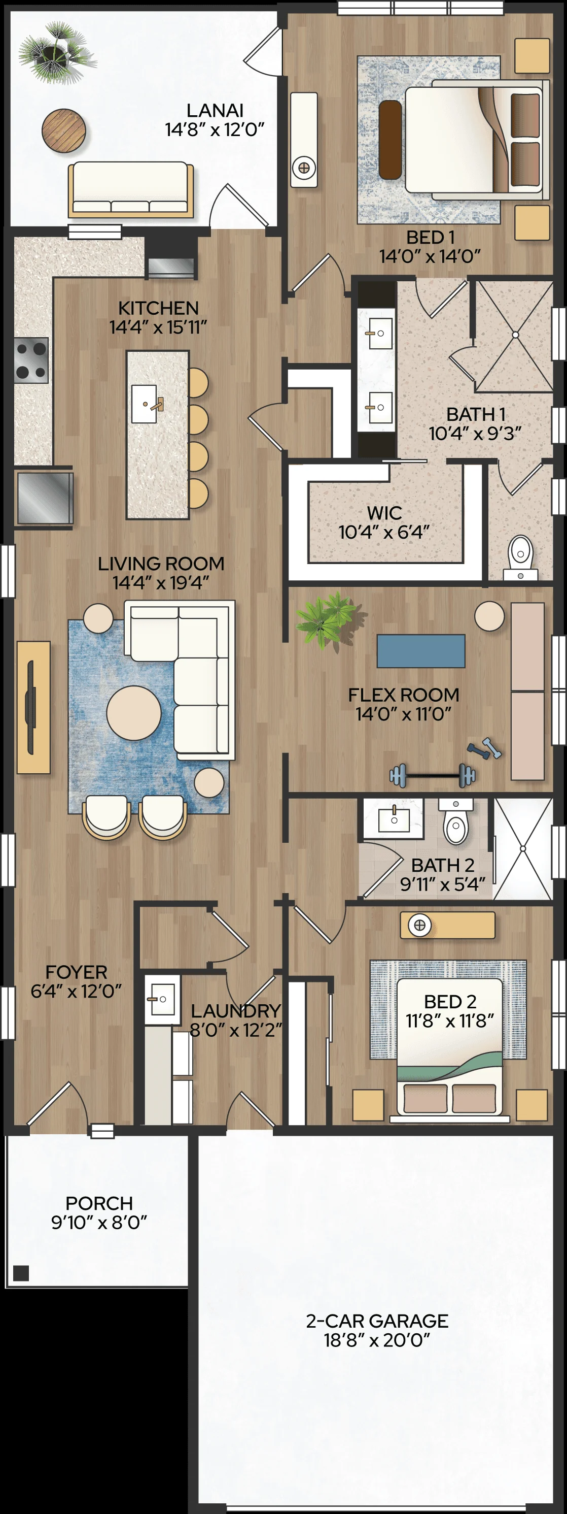 Floor plan of the Lighthouse
