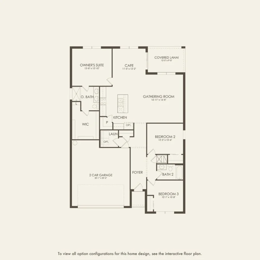 Floor plan of the Chapman