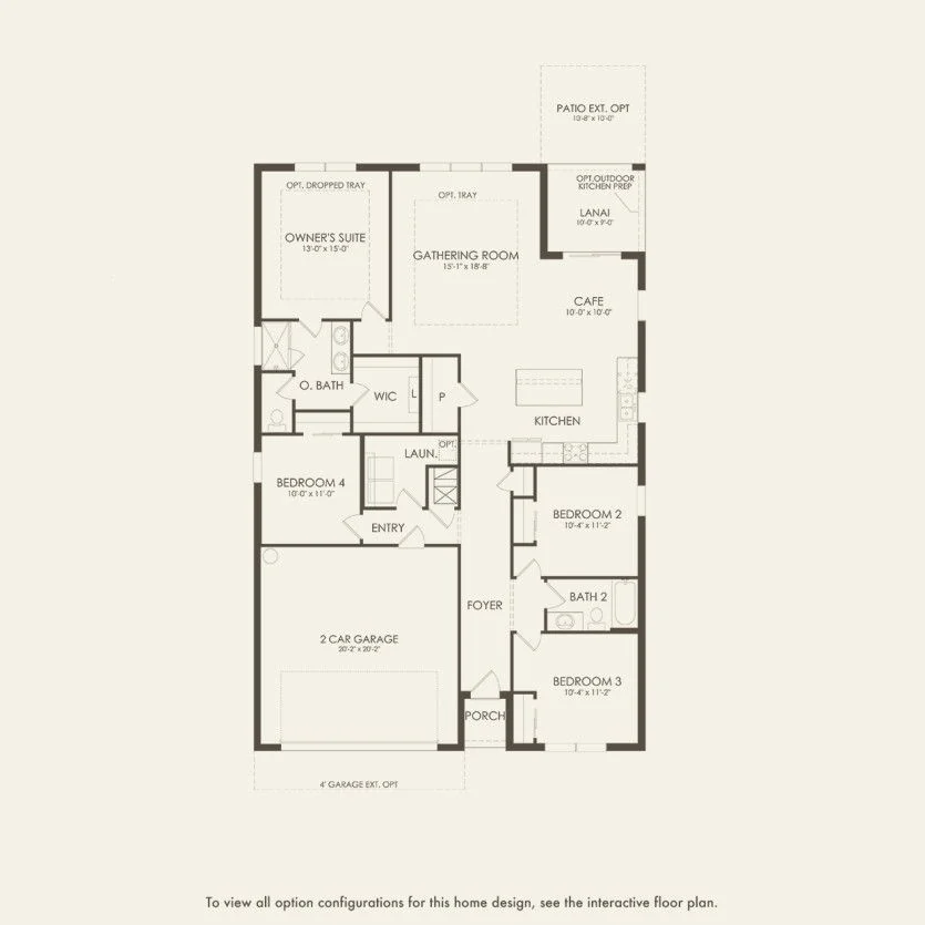 Floor plan of the Highgate