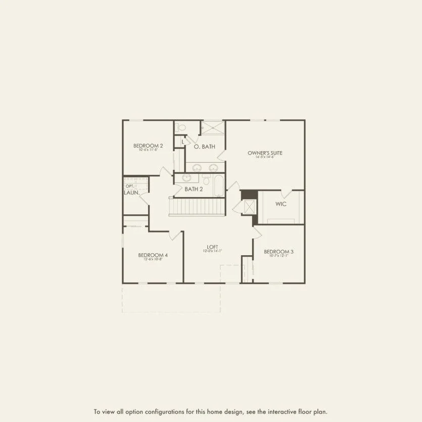 Floor plan of the Thompson