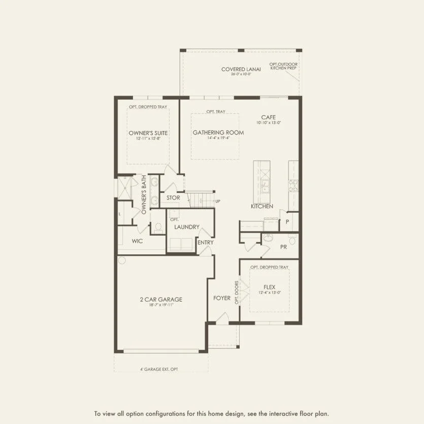 Floor plan of the Whitestone