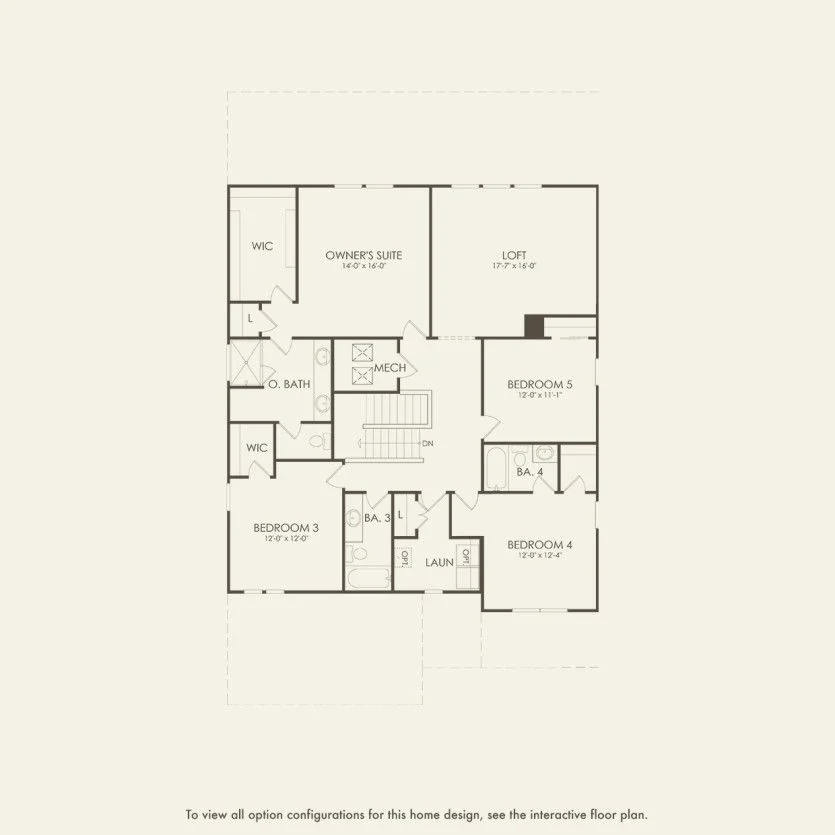 Floor plan of the Yorkshire