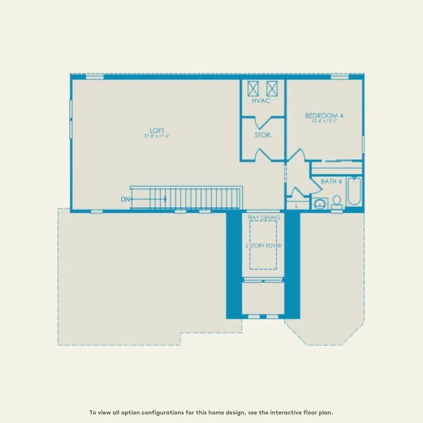 Floor plan of the Layton Grande