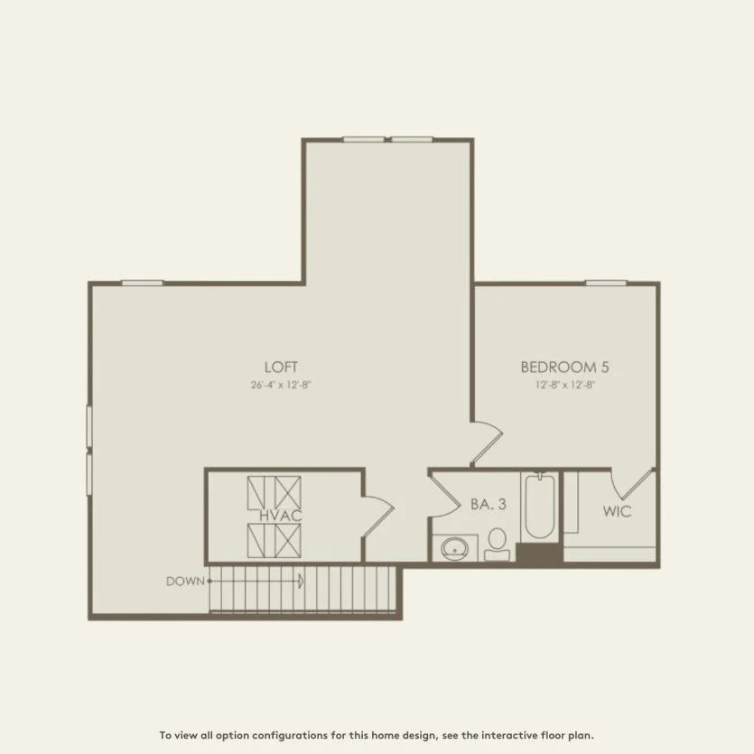 Floor plan of the Mystique Grande