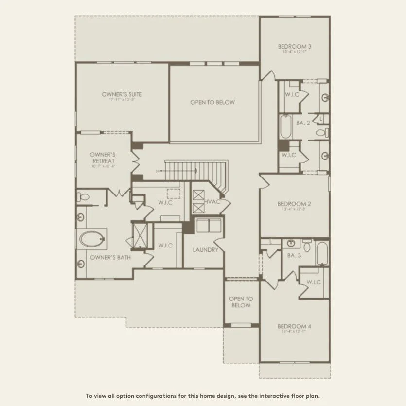 Floor plan of the Roseland