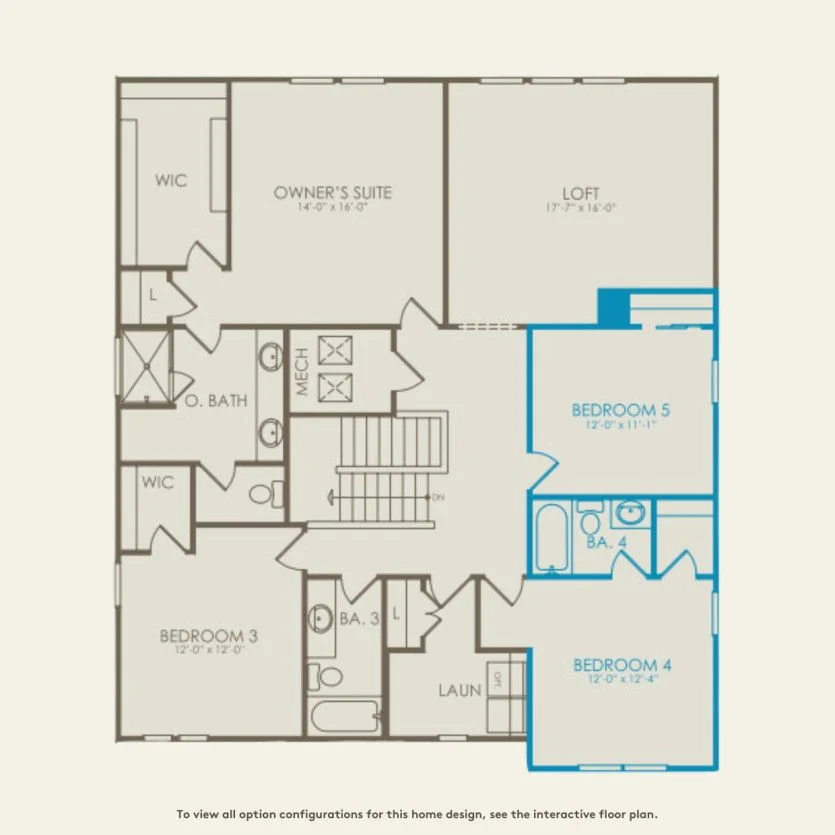 Floor plan of the Yorkshire
