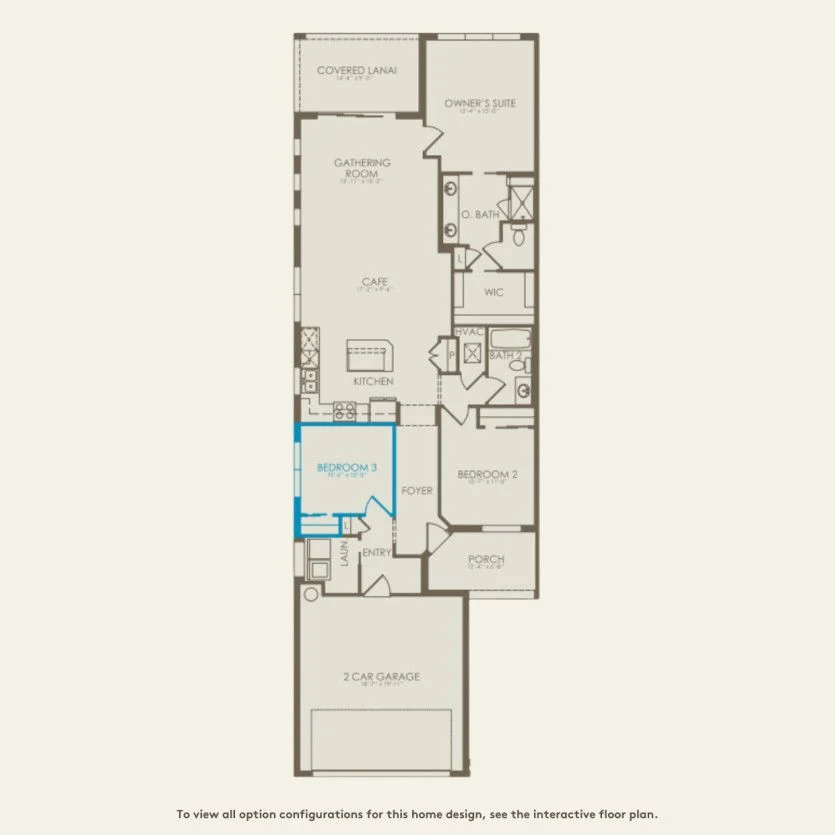 Floor plan of the Ellenwood