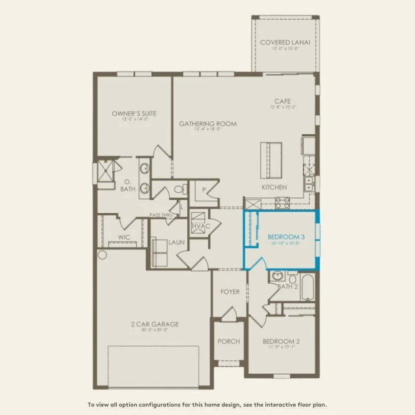 Floor plan of the Prosperity