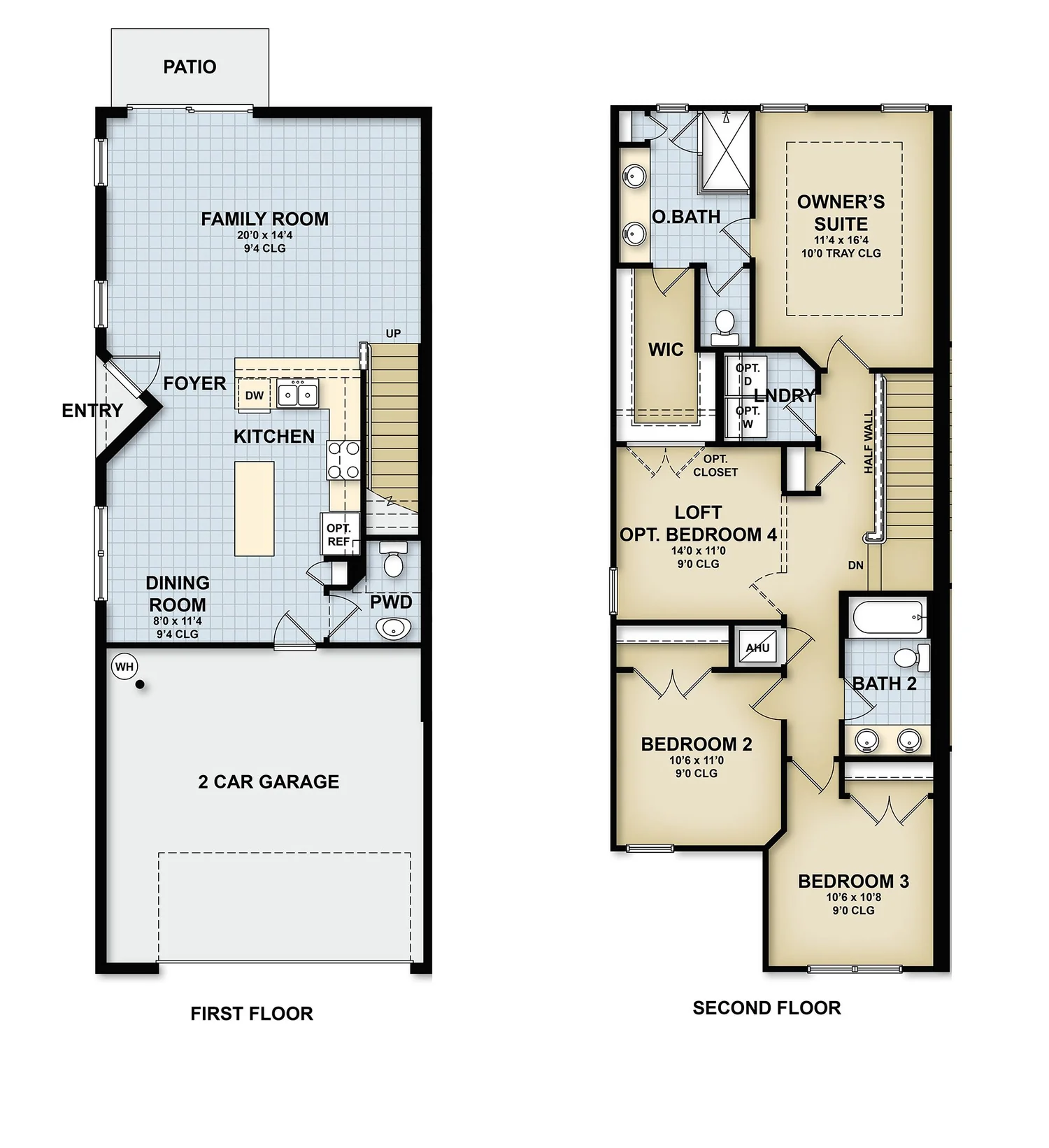 Floor plan of the Reagan