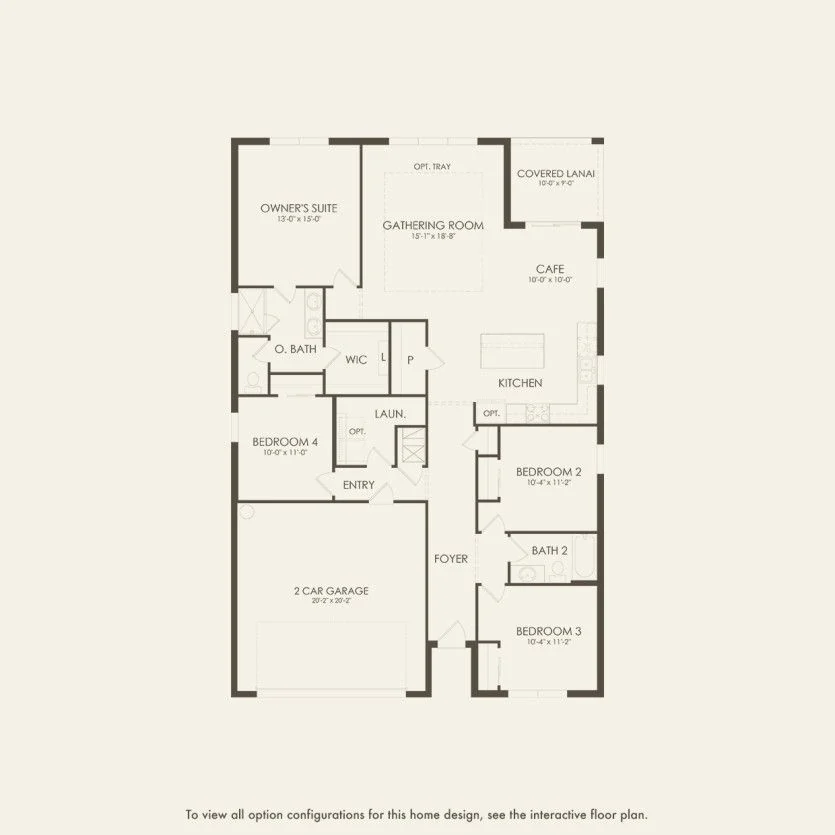 Floor plan of the Heston