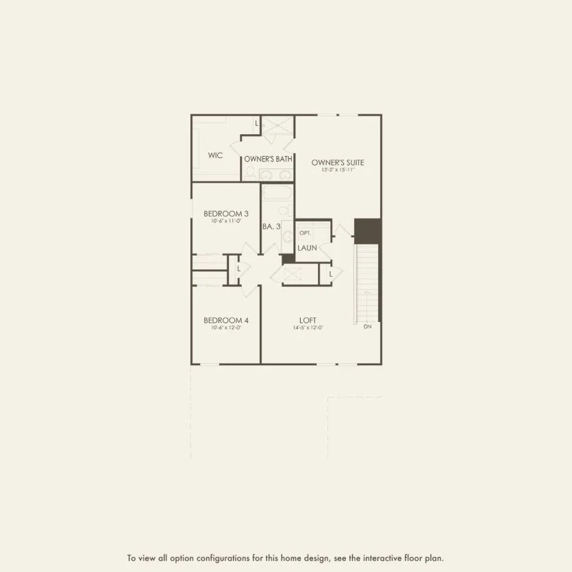 Floor plan of the Mill Run